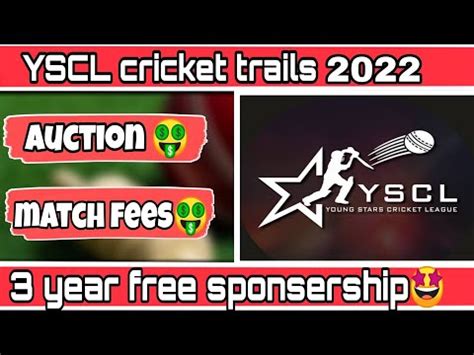 ysl cricket|yscl sign in.